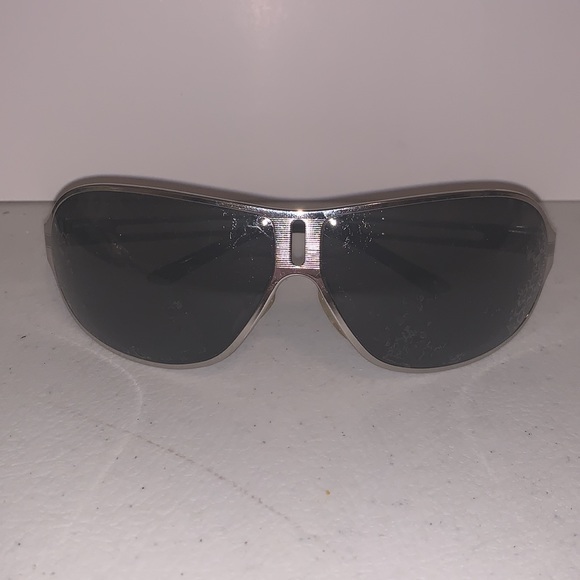 Prada Gunmetal Men’s Aviator Sunglasses - Style OPR 60FS - Picture 5 of 5